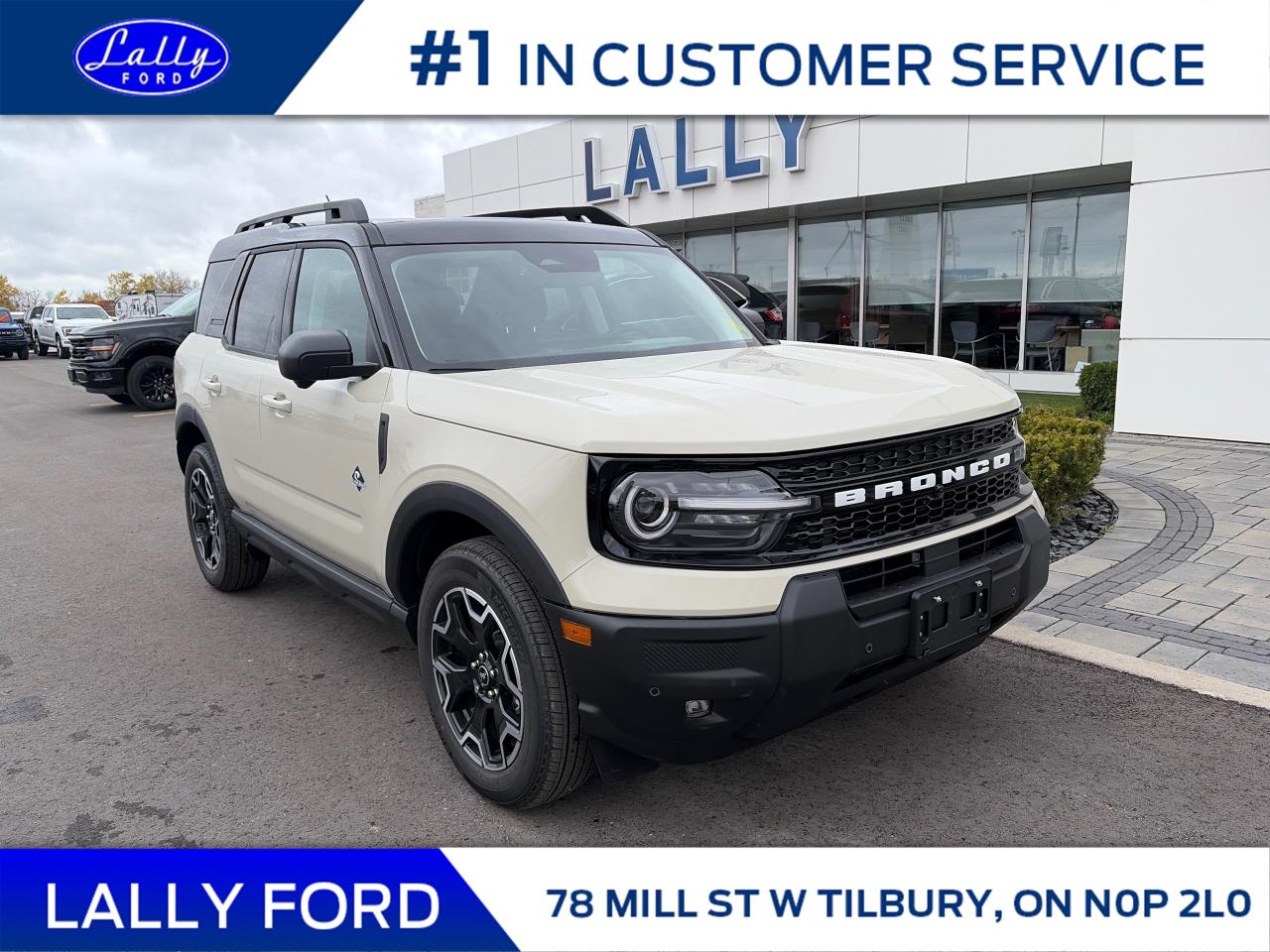 New 2025 Ford Bronco Sport Outer Banks for sale in Tilbury, ON