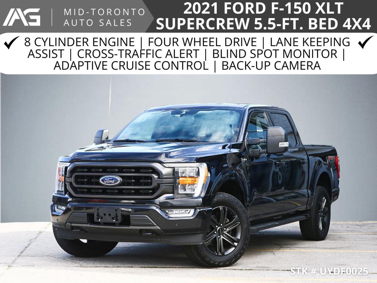 Used 2021 Ford F-150 XLT SuperCrew 5.5-ft. Bed 4WD | FX4 | Navigation | 5.0 V8 Engine| for sale in North York, ON