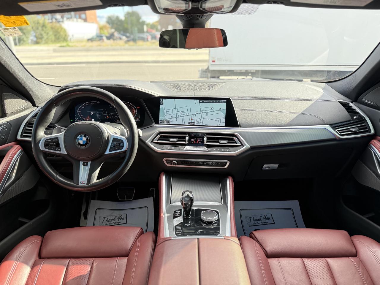 2021 BMW X6 //M SPORT | RED LEATHER | HUD | PANO | 360 CAMERA Photo