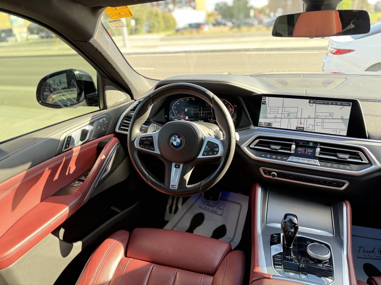 2021 BMW X6 //M SPORT | RED LEATHER | HUD | PANO | 360 CAMERA Photo