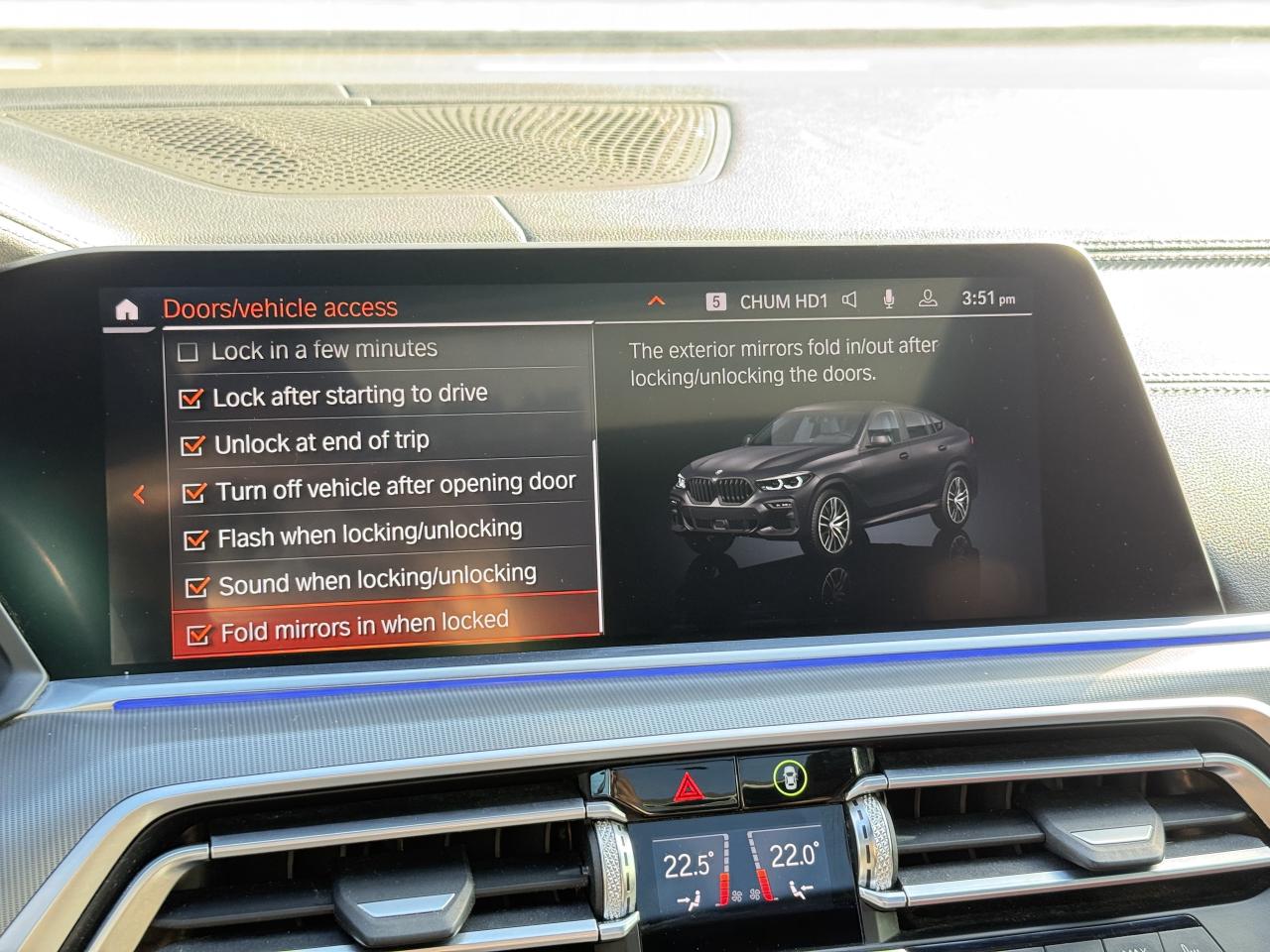 2021 BMW X6 //M SPORT | RED LEATHER | HUD | PANO | 360 CAMERA Photo