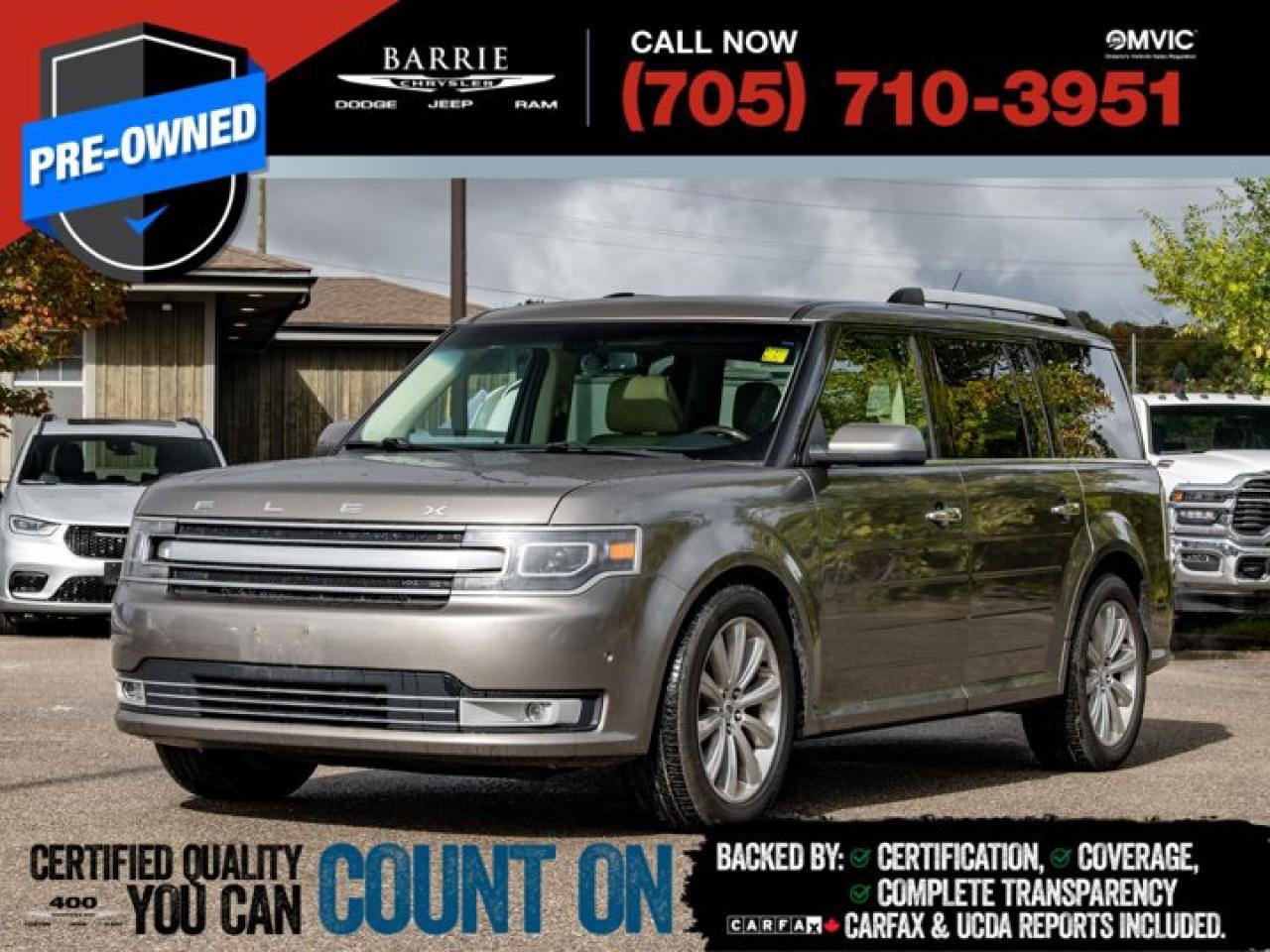 Used 2014 Ford Flex Limited w/Ecoboost for sale in Barrie, ON