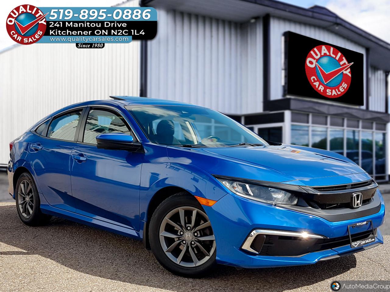 Used 2021 Honda Civic EX *SUNROOF* for sale in Kitchener, ON