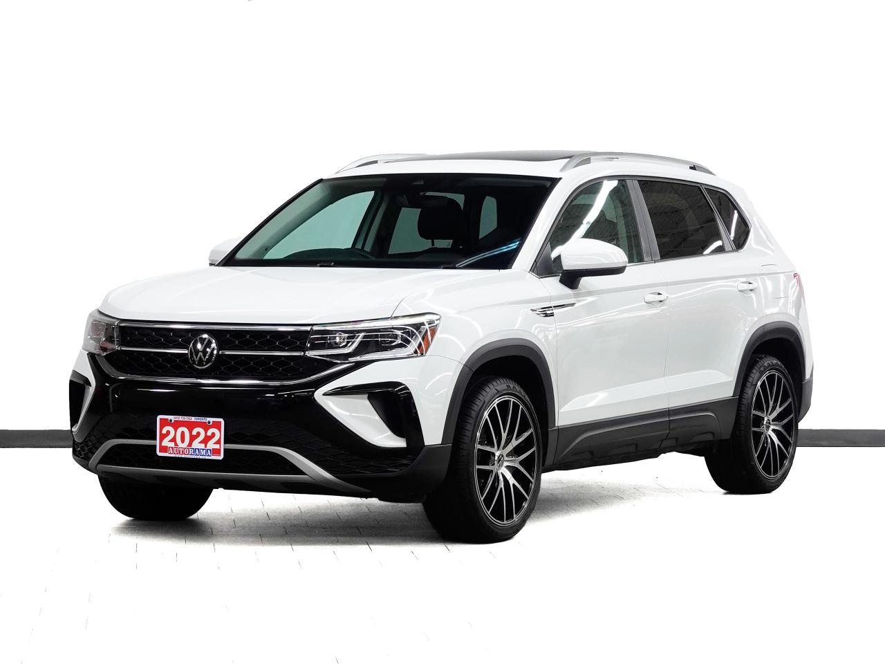 2022 Volkswagen Taos HIGHLINE | AWD | Nav | Leather | Pano roof | BSM