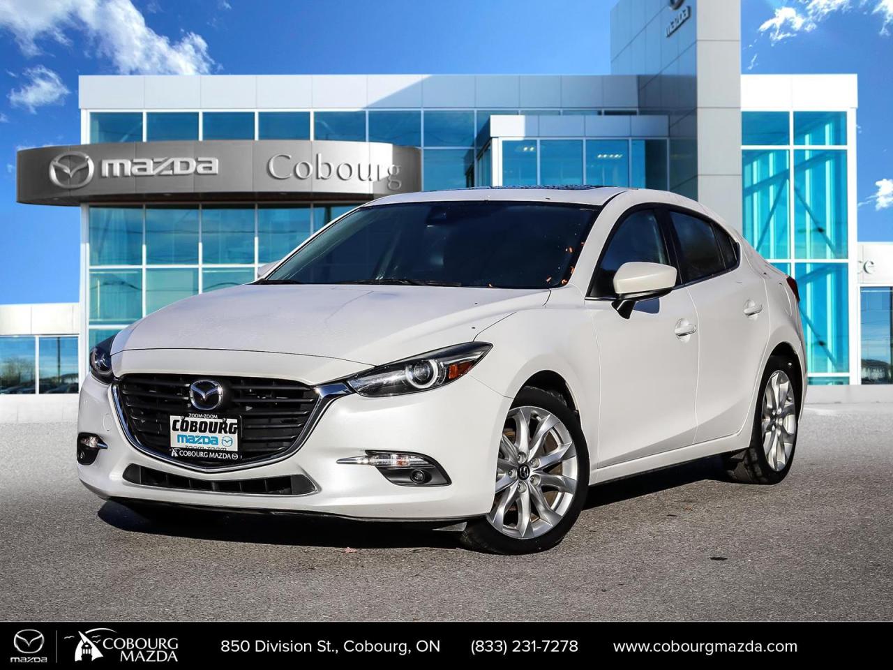 Used 2018 Mazda MAZDA3 GT Grand Touring MT 4-Door for sale in Cobourg, ON