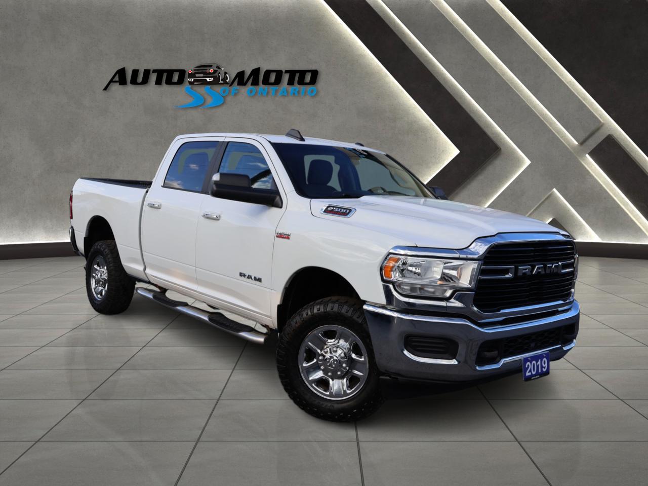 Used 2019 RAM 2500 BIG HORN HEMI 4WD CERTIFIED CAMERA BLUETOOTH CRUISE ALLOYS for sale in Burlington, ON