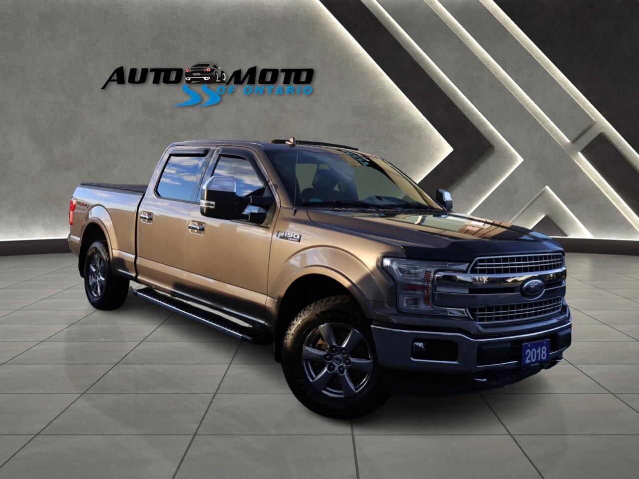 2018 Ford F-150 LARIAT 4WD CERTIFIED *FORD MAINTAIN* CAMERA NAV BLUETOOTH LEATHER HEATED SEATS CRUISE ALLOYS