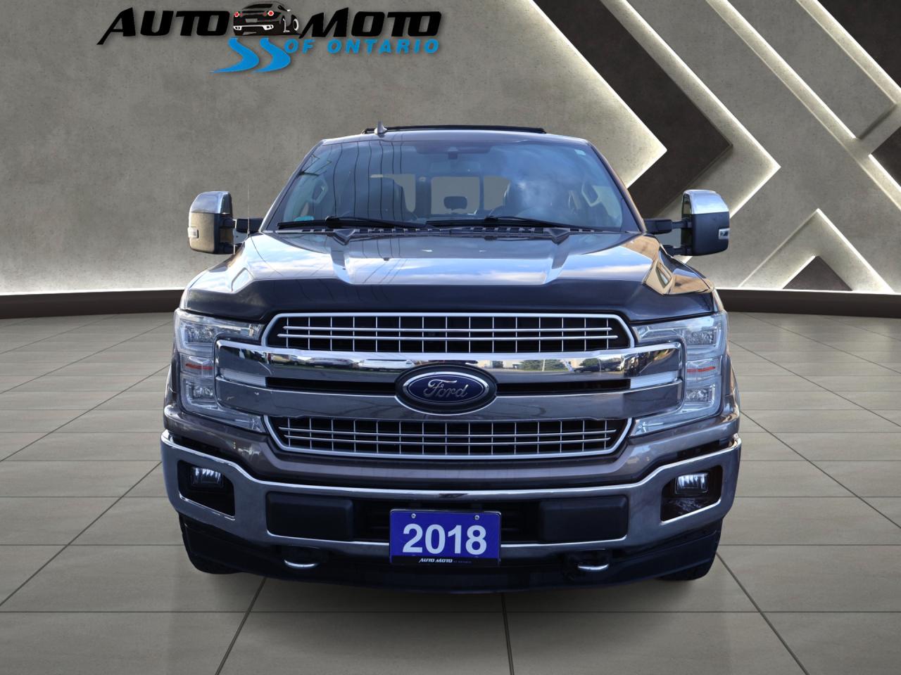 2018 Ford F-150 LARIAT 4WD CERTIFIED *FORD MAINTAIN* CAMERA NAV BLUETOOTH LEATHER HEATED SEATS CRUISE ALLOYS - Photo #2