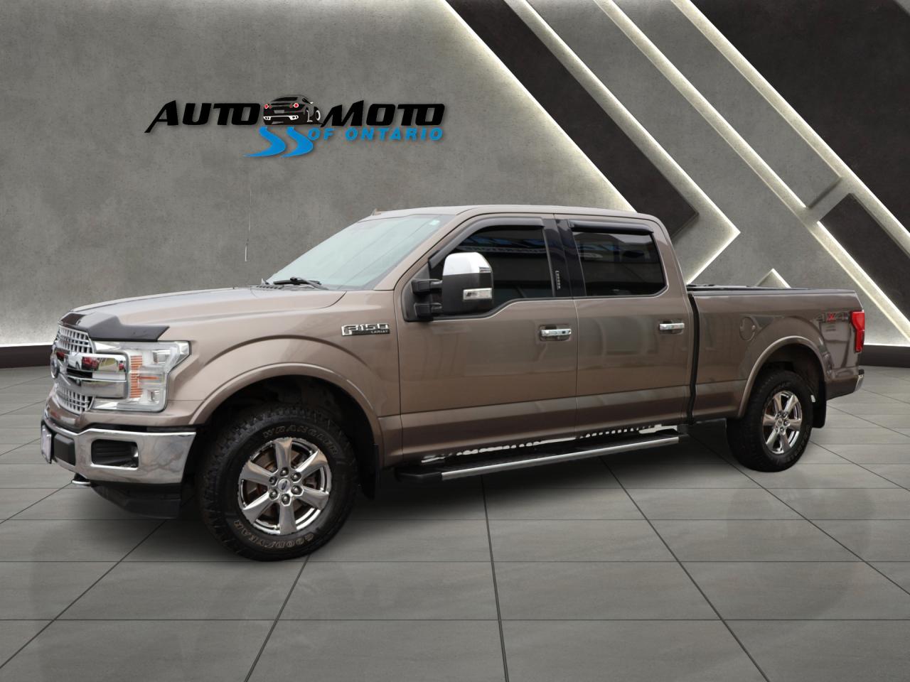 2018 Ford F-150 LARIAT 4WD CERTIFIED *FORD MAINTAIN* CAMERA NAV BLUETOOTH LEATHER HEATED SEATS CRUISE ALLOYS - Photo #3