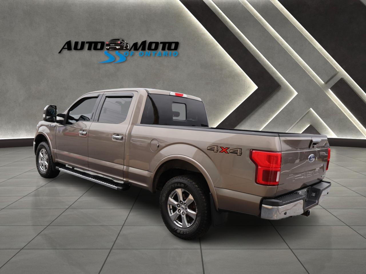 2018 Ford F-150 LARIAT 4WD CERTIFIED *FORD MAINTAIN* CAMERA NAV BLUETOOTH LEATHER HEATED SEATS CRUISE ALLOYS - Photo #4