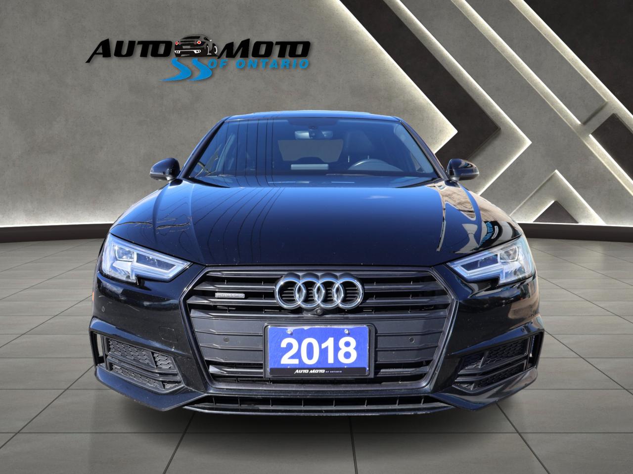 2018 Audi A4 TECH S-LINE AWD CERTIFIED *AUDI MAINTAIN* CAMERA NAV BLUETOOTH LEATHER HEATED SEATS SUNROOF CRUISE ALLOYS - Photo #2