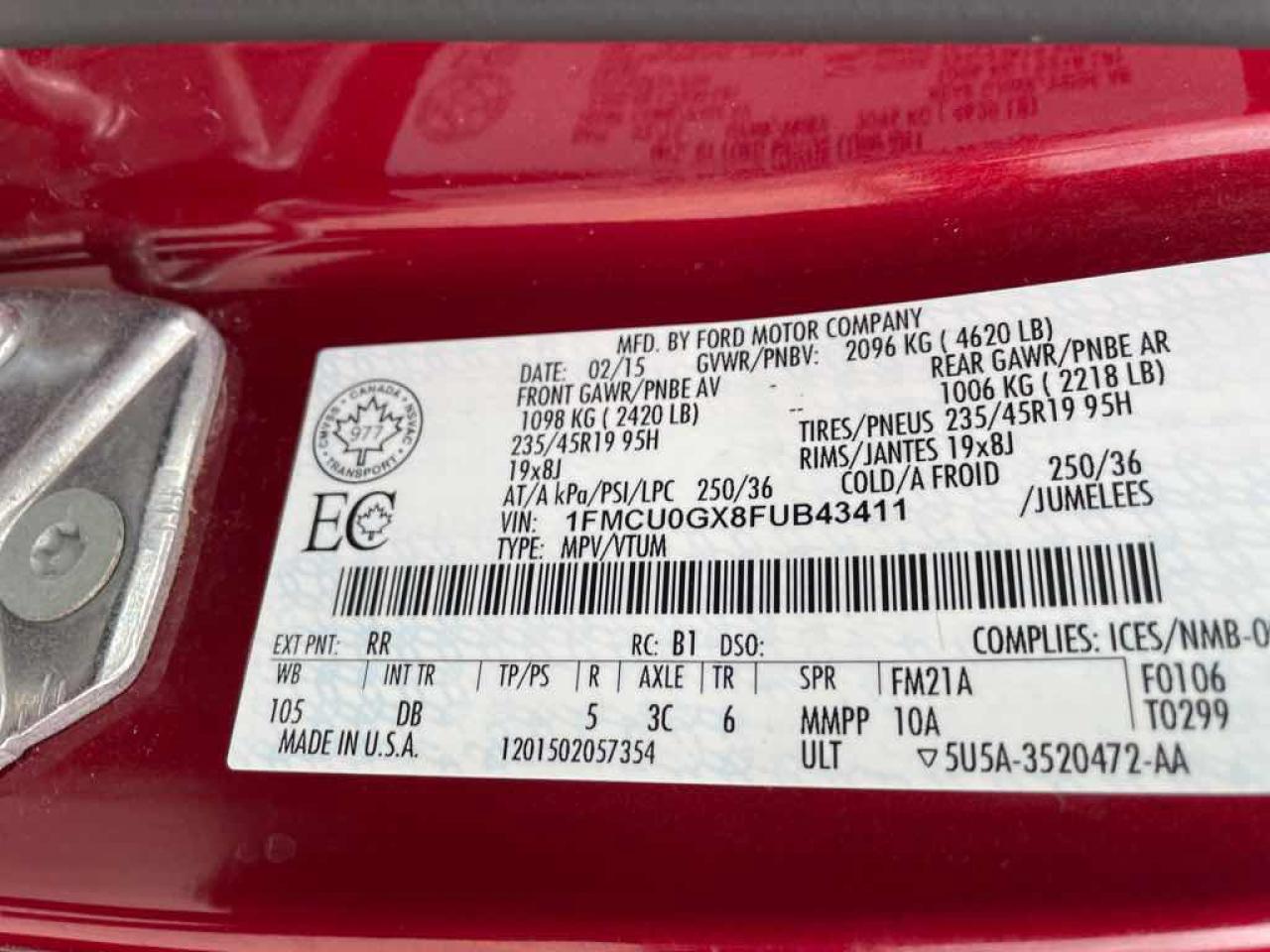 2015 Ford Escape SE - Photo #13