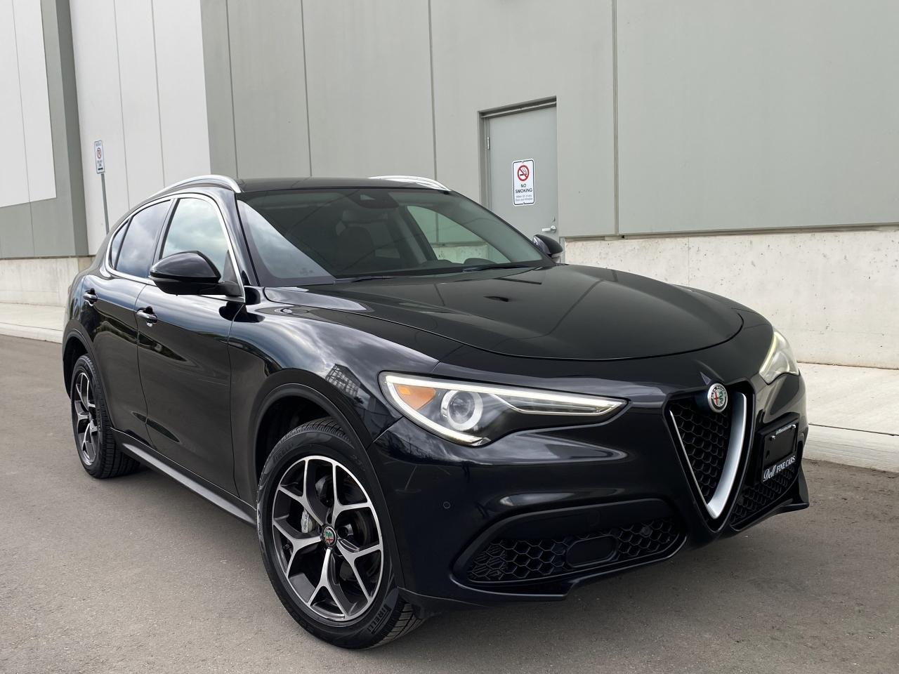 2018 Alfa Romeo Stelvio Ti Q4 AWD-SPORT-NAV-CAMERA-PANO ROOF-1 OWNER - Photo #9