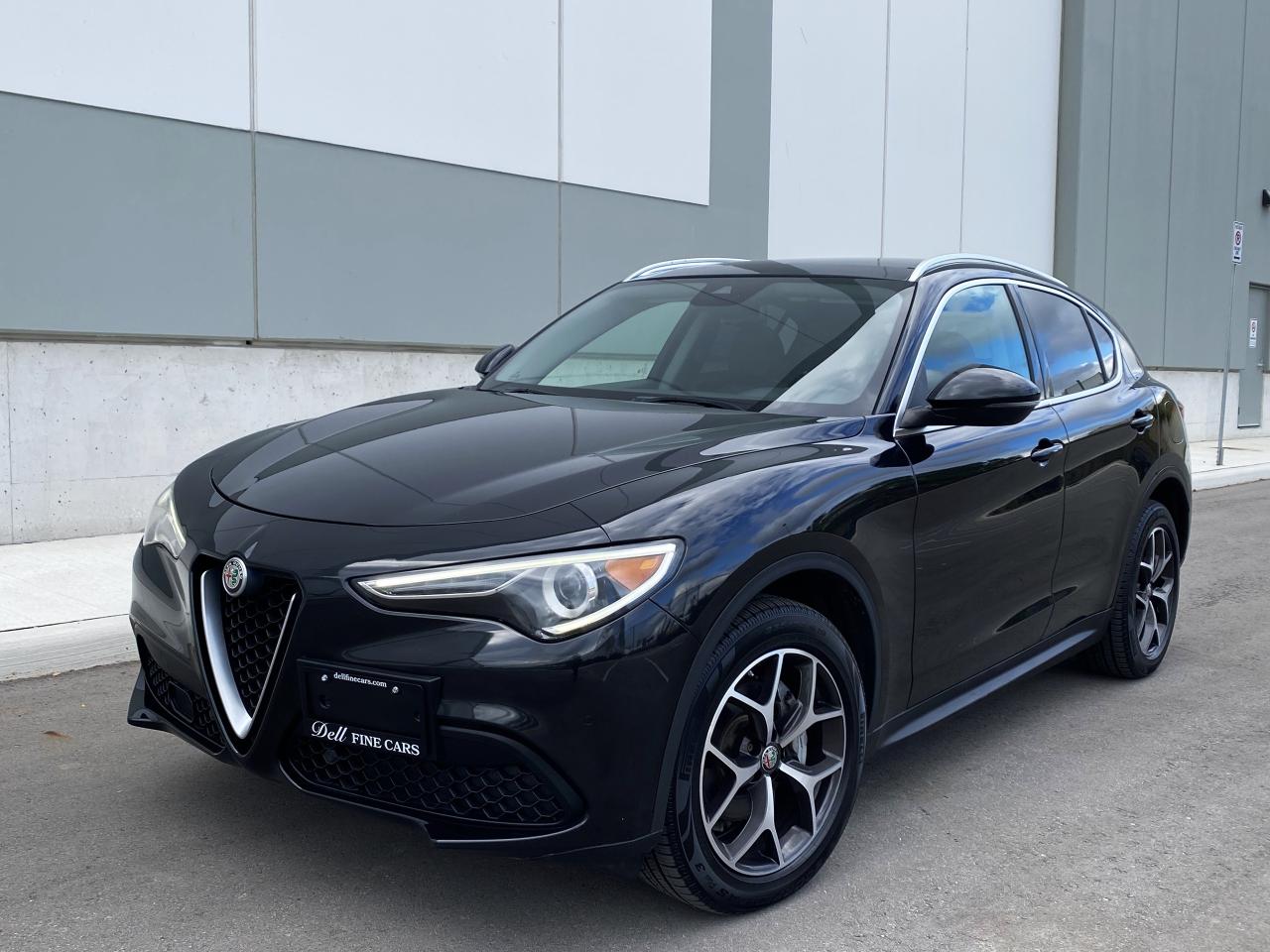 2018 Alfa Romeo Stelvio Ti Q4 AWD-SPORT-NAV-CAMERA-PANO ROOF-1 OWNER - Photo #4