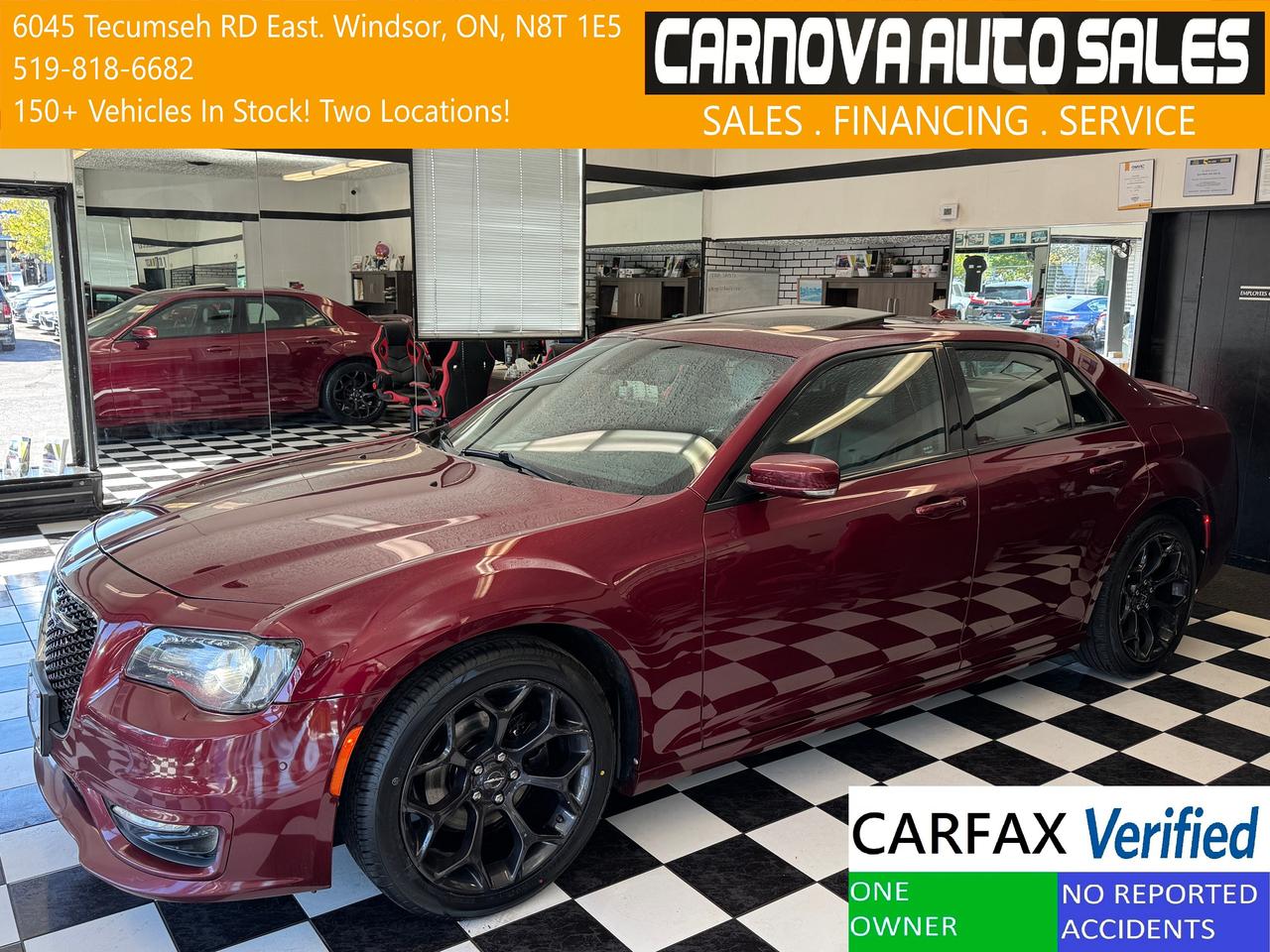 2019 Chrysler 300 300S+New Brakes+Roof+Adaptive Cruise+CLEAN CARFAX Photo