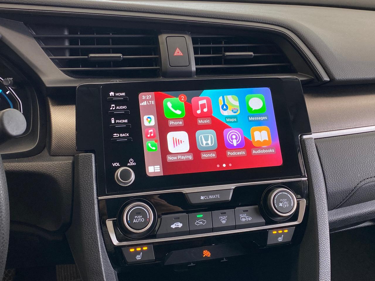 2020 Honda Civic LX+New Tires+Adaptive Cruise+LKA+CLEAN CARFAX Photo2