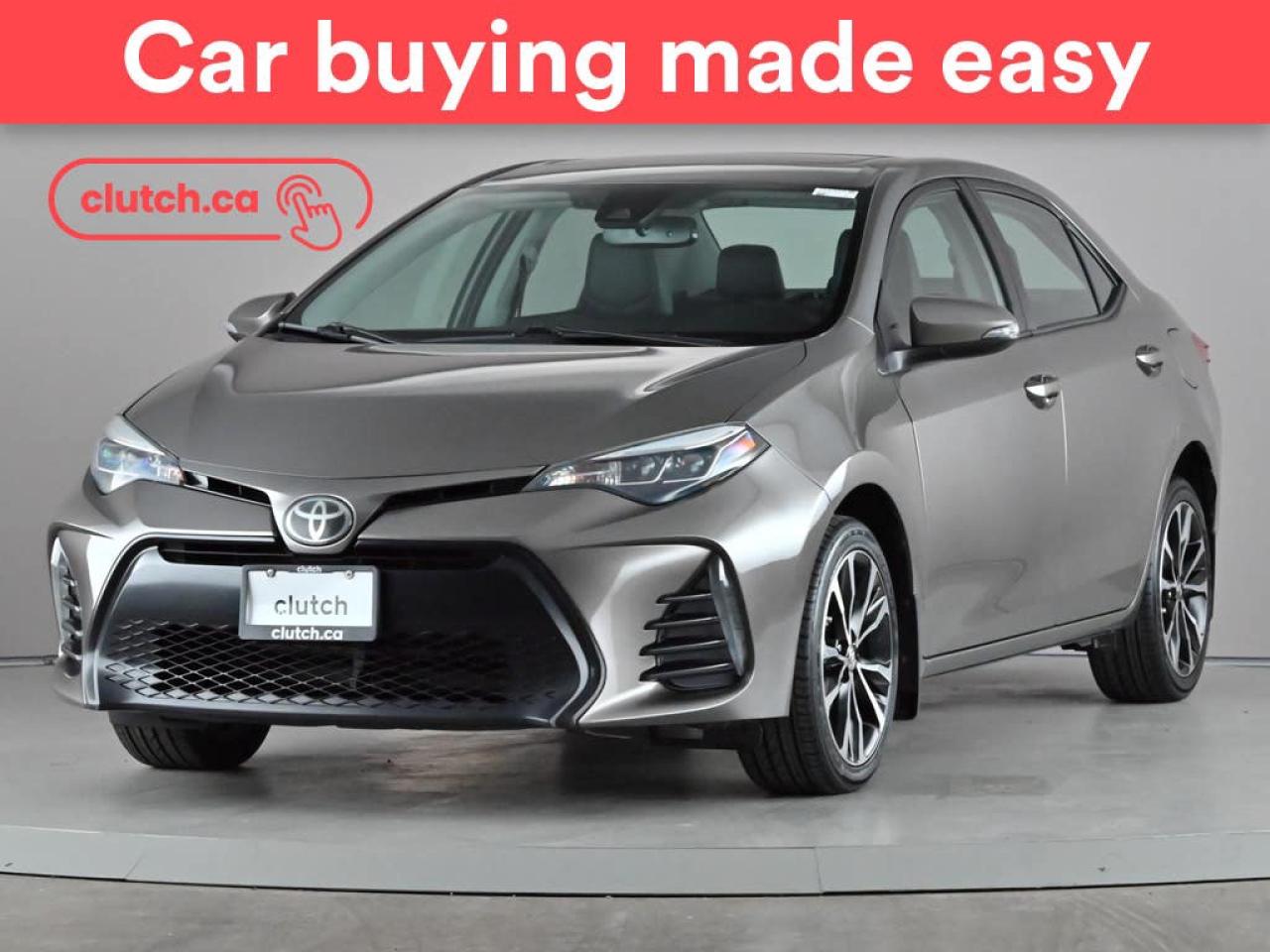 Used 2017 Toyota Corolla SE w/ XSE Pkg. w/ Nav, Heated Front Seats, Rearview Cam for sale in Toronto, ON