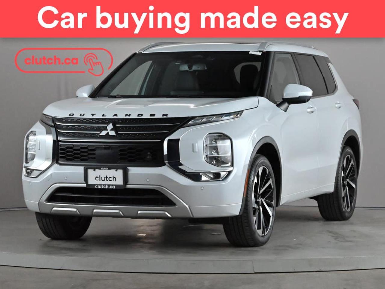 Used 2022 Mitsubishi Outlander GT S-AWC w/ Premium Pkg.  w/ Apple CarPlay, Heated Front Seats, Rearview Cam for sale in Toronto, ON