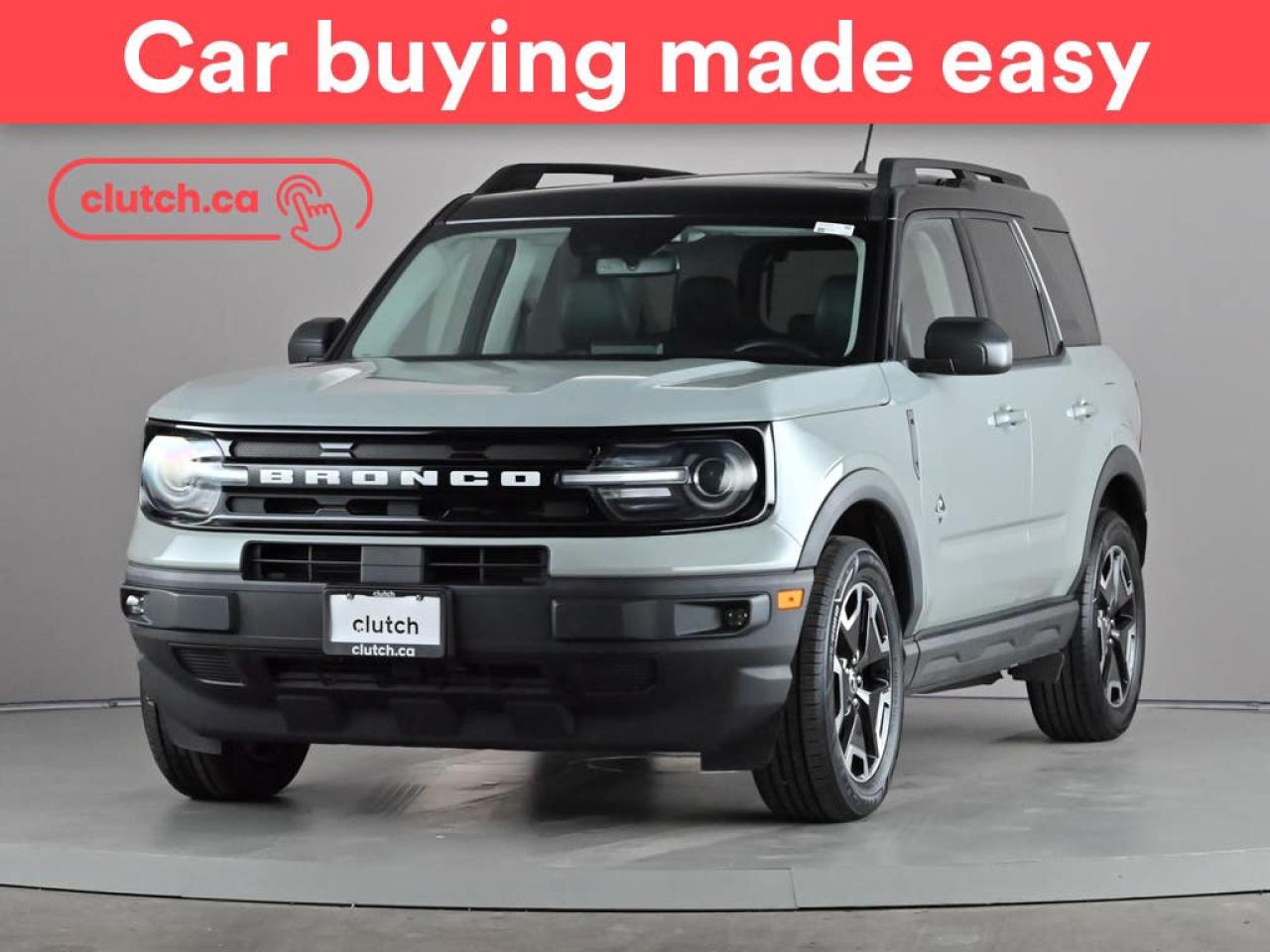 Used 2021 Ford Bronco Sport Outer Banks 4x4 w/ Apple CarPlay, Heated Front Seats, Rearview Cam for sale in Toronto, ON