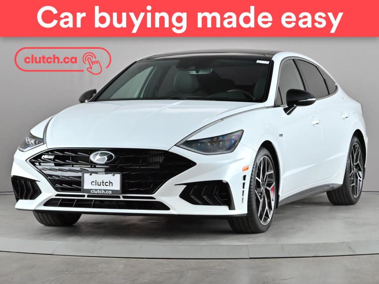 Used 2021 Hyundai Sonata N Line w/ Apple CarPlay, Heated Front Seats, Rearview Cam for sale in Toronto, ON