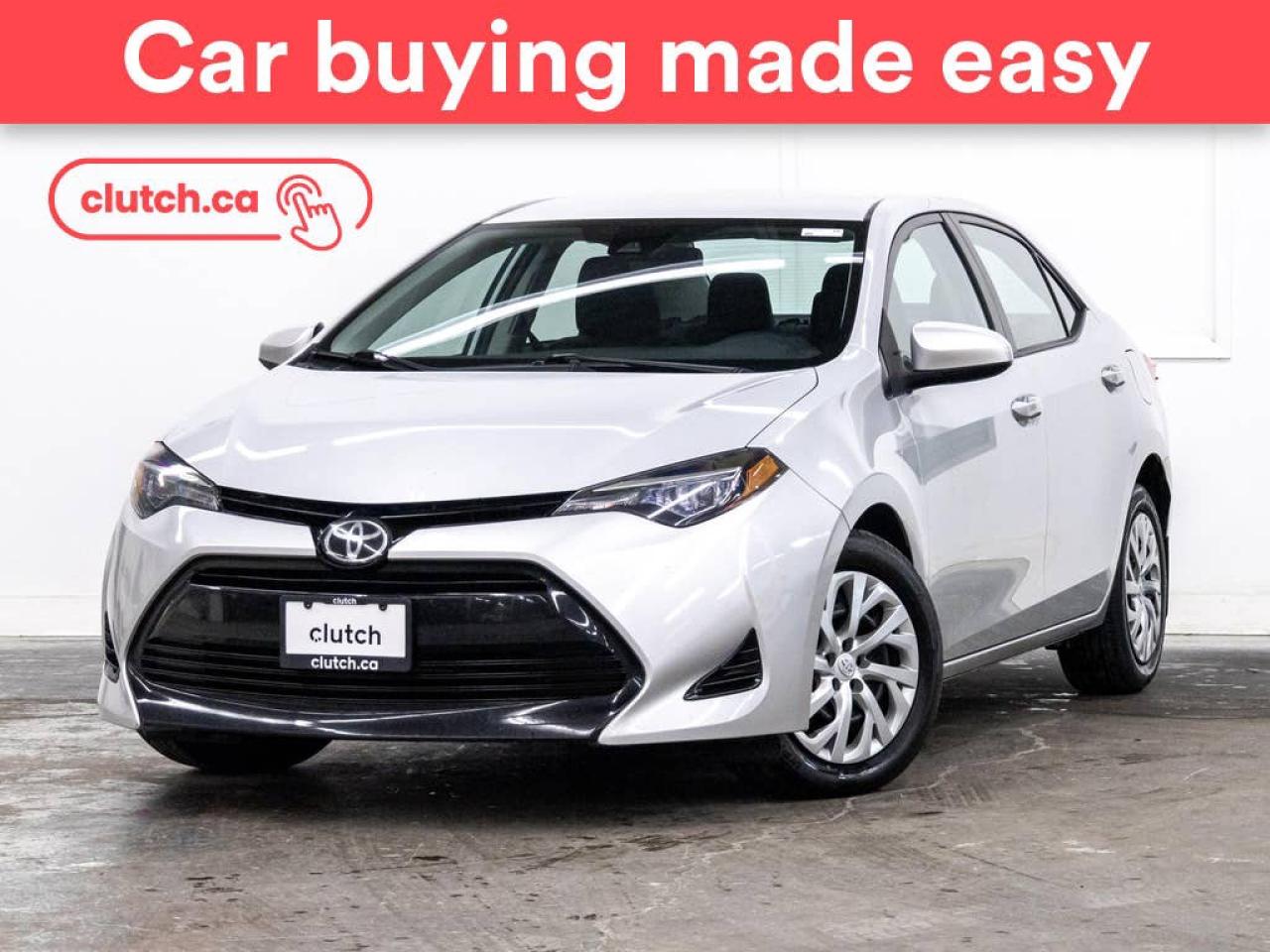 Used 2017 Toyota Corolla LE w/ Heated Front Seats, Rearview Cam, A/C for sale in Toronto, ON