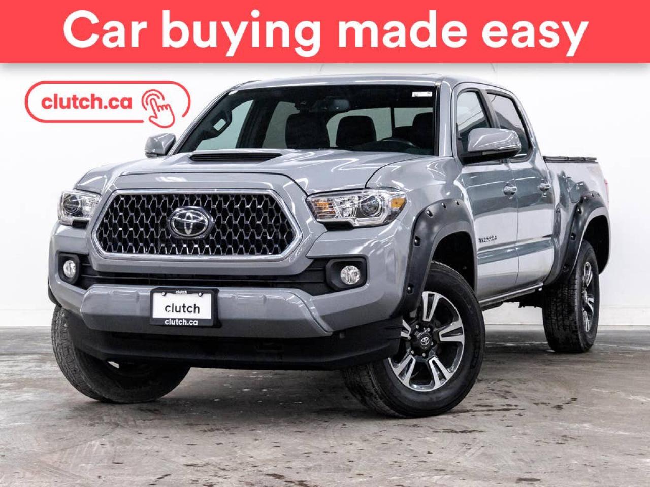 Used 2018 Toyota Tacoma TRD Sport w/ Double Cab Trd Pro Pkg w/ Power Moonroof, Nav, Heated Front Seats for sale in Toronto, ON