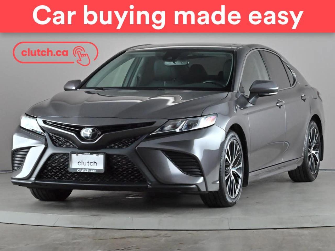 Used 2019 Toyota Camry SE w/ Upgrade Pkg. w/ Apple CarPlay, Heated Front Seats, Rearview Cam for sale in Toronto, ON