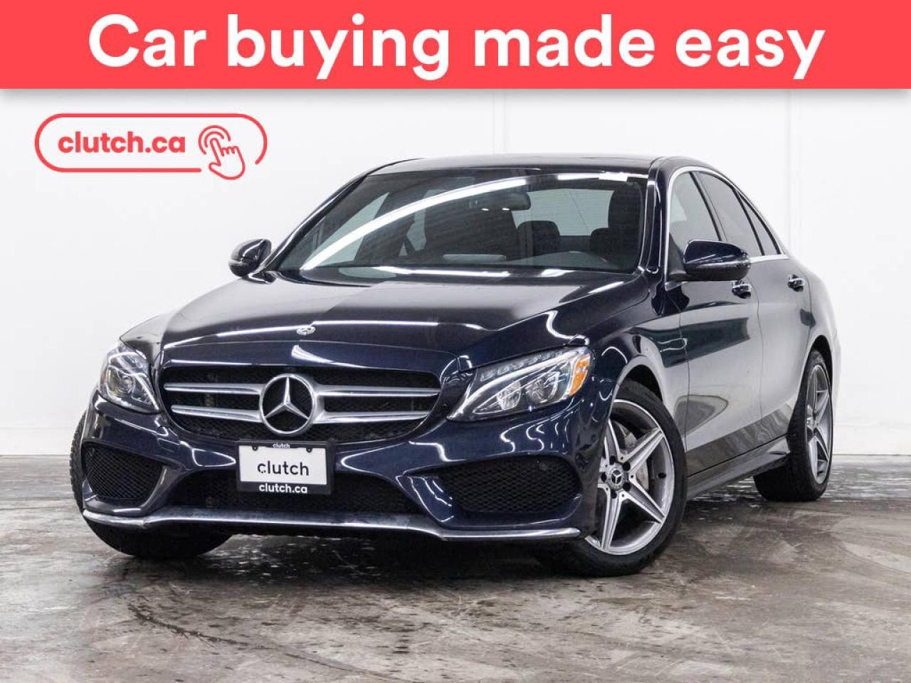 Used 2018 Mercedes-Benz C-Class C 300 AWD w/ Front Heated Seats, Rearview Cam, Dual Zone Climate Control for sale in Toronto, ON