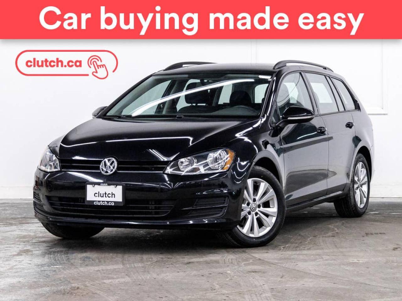 Used 2017 Volkswagen Golf Sportwagen Trendline w/ Connectivity Pkg w/Apple CarPlay & Android Auto, Heated Front Seats, Backup Cam for sale in Toronto, ON