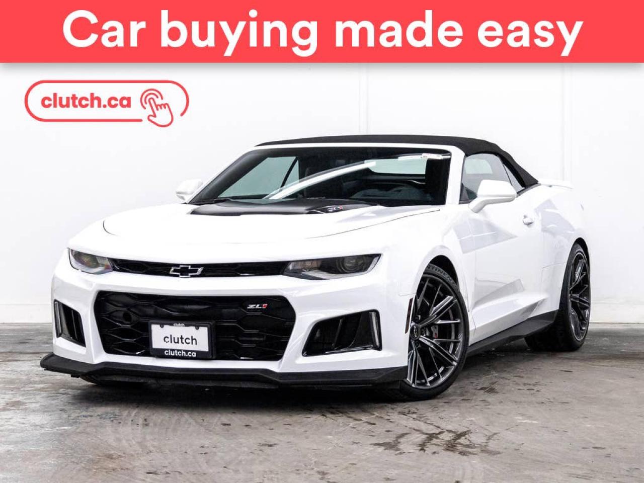 Used 2022 Chevrolet Camaro ZL1 w/ Apple CarPlay & Android Auto, Heated Front Seats, Rearview Cam for sale in Toronto, ON