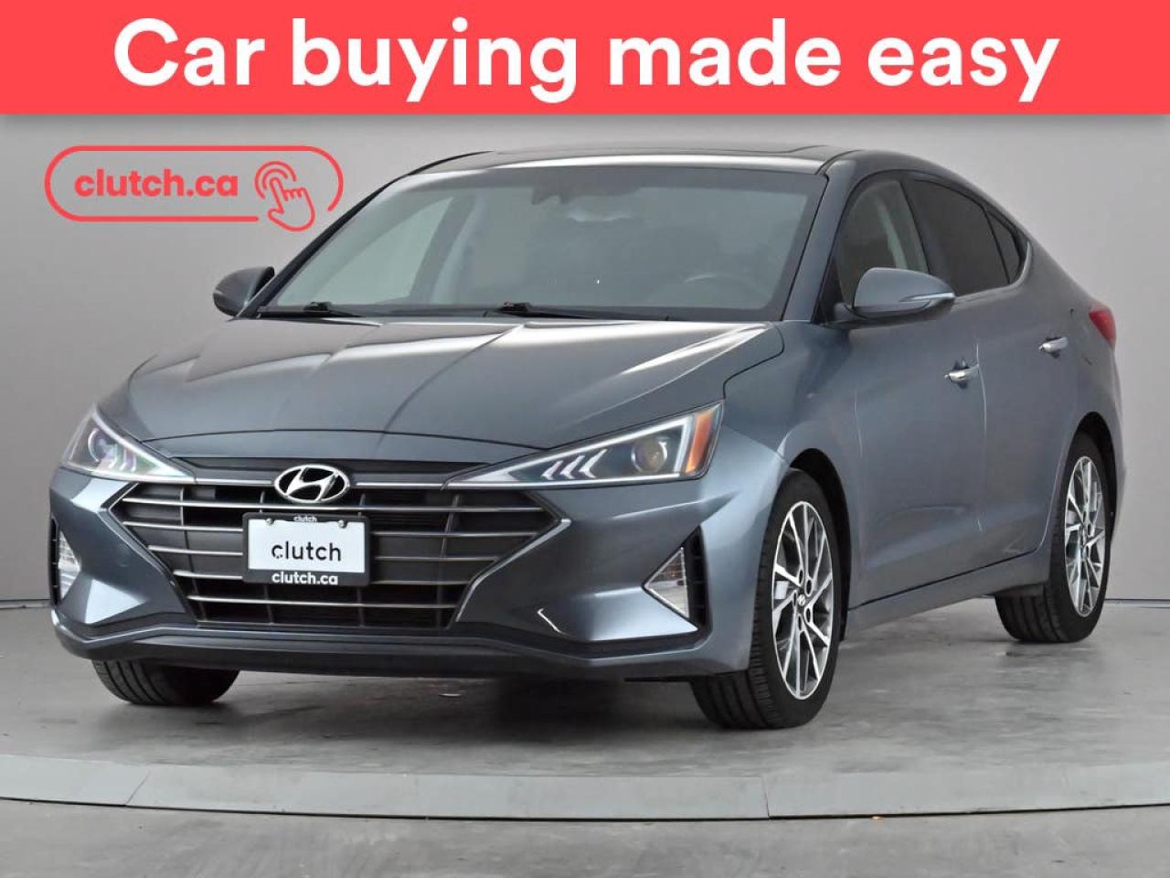 Used 2019 Hyundai Elantra Luxury w/ Apple CarPlay, Heated Front Seats, Rearview Cam for sale in Toronto, ON