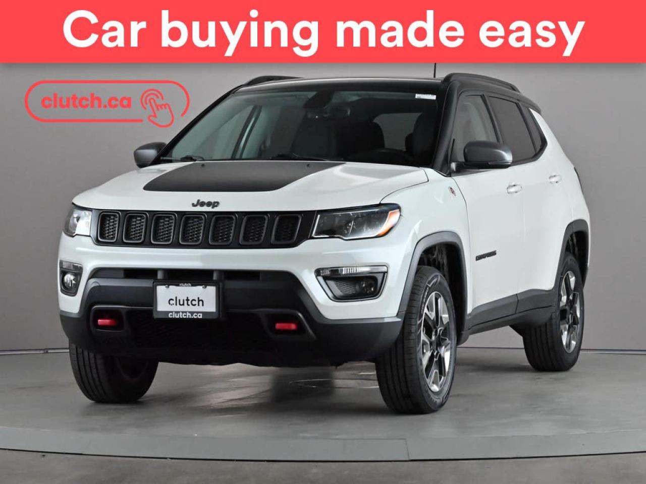 Used 2018 Jeep Compass Trailhawk 4x4 w/ Apple CarPlay, Heated Front Seats, Rearview Cam for sale in Toronto, ON