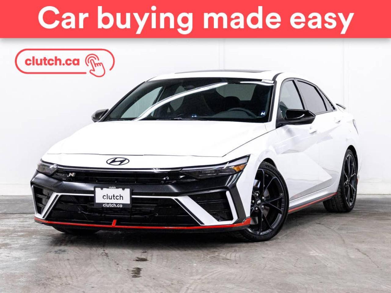 Used 2025 Hyundai Elantra N DCT w/Apple CarPlay & Android Auto, Heated Front Seats, Backup Cam for sale in Toronto, ON