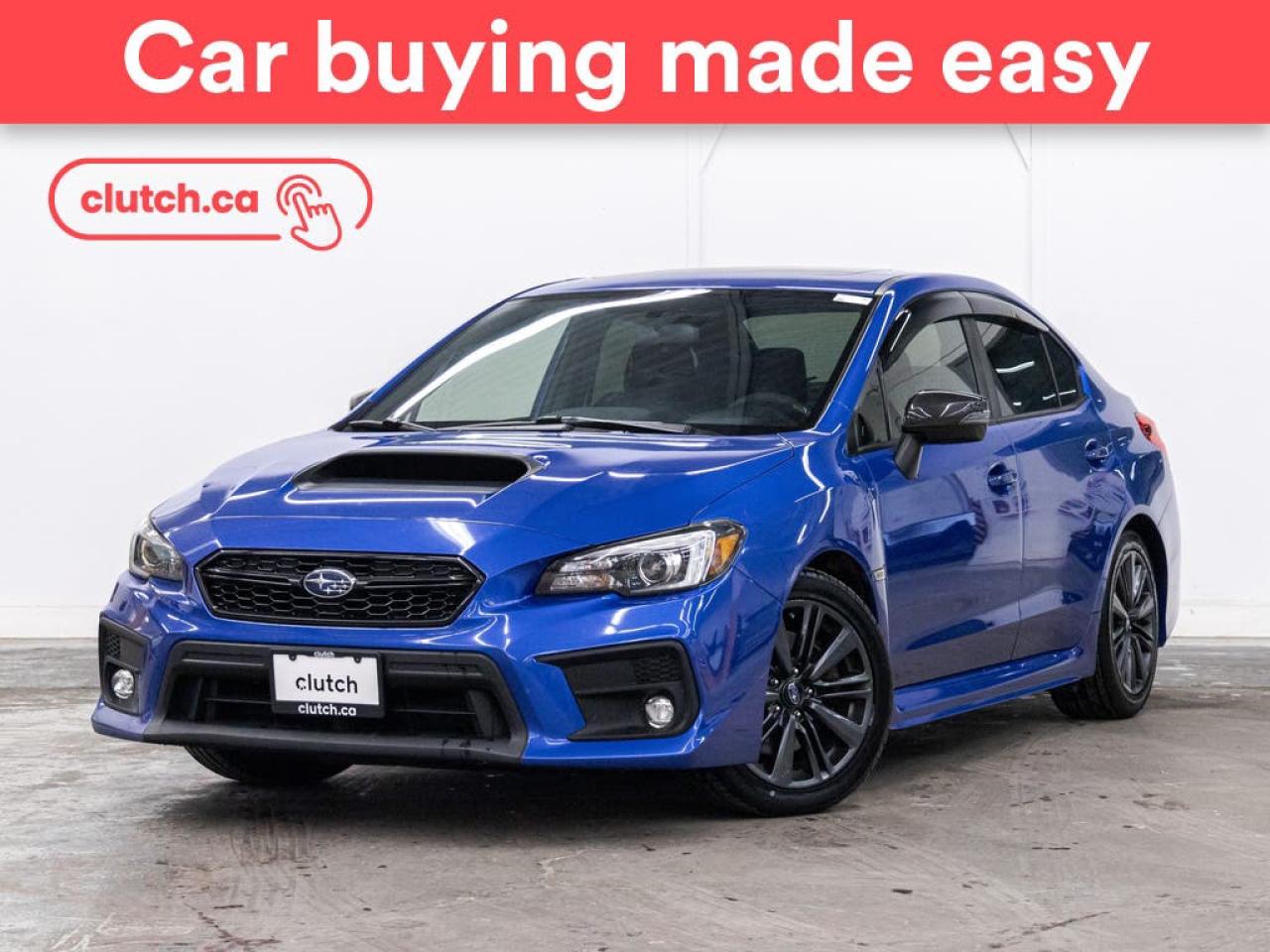 Used 2021 Subaru WRX Sport w/ Apple CarPlay & Android Auto, Power Moonroof, Heated Front Seats for sale in Toronto, ON