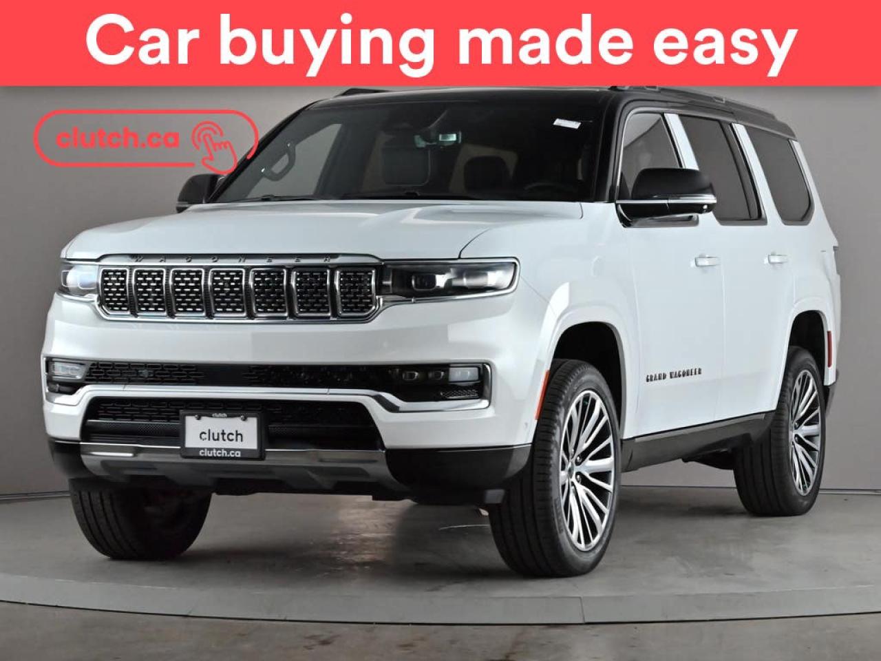 Used 2023 Jeep Grand Wagoneer Series III w/ Apple CarPlay, Heated Front Seats, Rearview Cam for sale in Toronto, ON