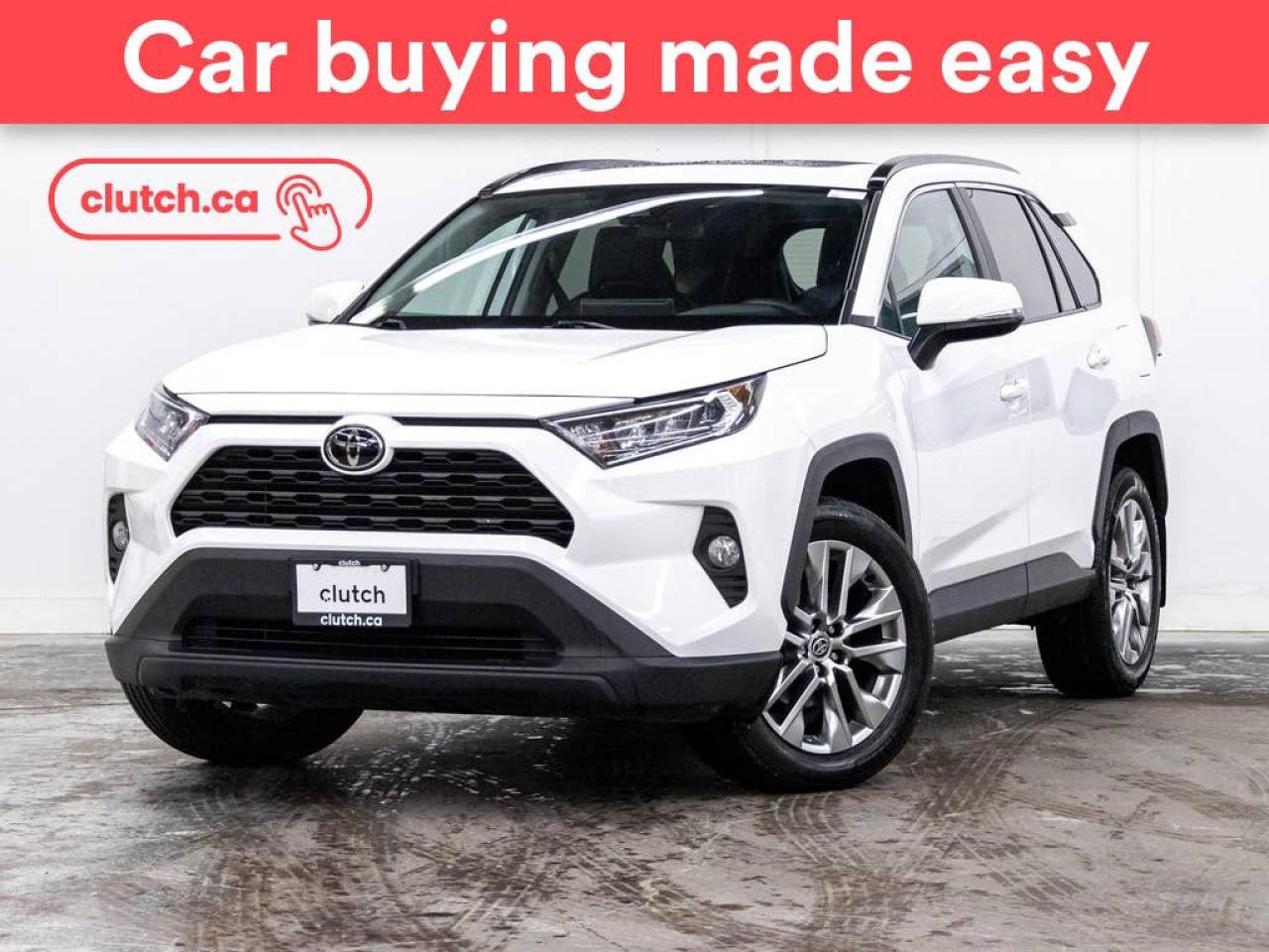 Used 2021 Toyota RAV4 XLE AWD w/ Premium Pkg w/ Apple CarPlay & Android Auto, Power Moonroof, Heated Steering Wheel for sale in Toronto, ON