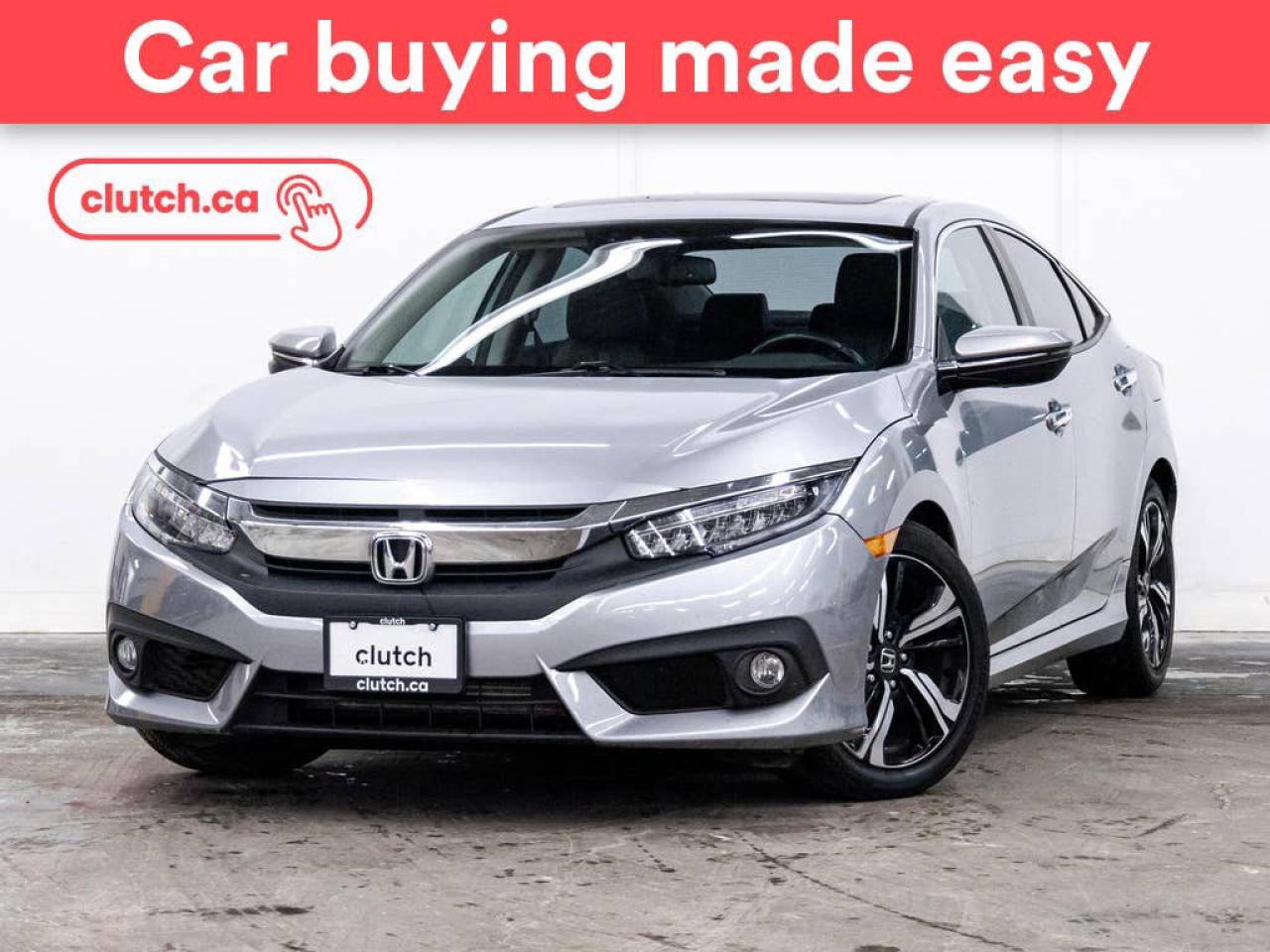 Used 2017 Honda Civic Touring FWD w/Apple CarPlay & Android Auto, Heated Front Seats, Backup Cam for sale in Toronto, ON