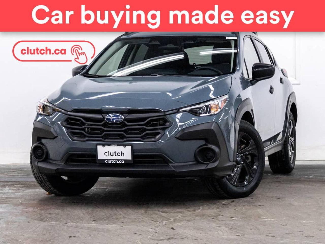 Used 2024 Subaru XV Crosstrek Convenience AWD w/Apple CarPlay & Android Auto, Heated Front Seats, Backup Cam for sale in Toronto, ON