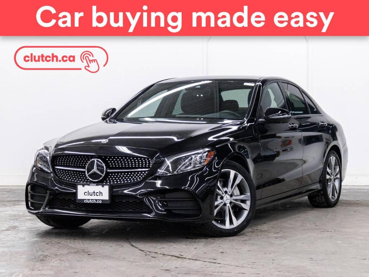 Used 2020 Mercedes-Benz C-Class C 300 4Matic AWD w/Apple CarPlay & Android Auto, Heated Front Seats, Backup Cam for sale in Toronto, ON