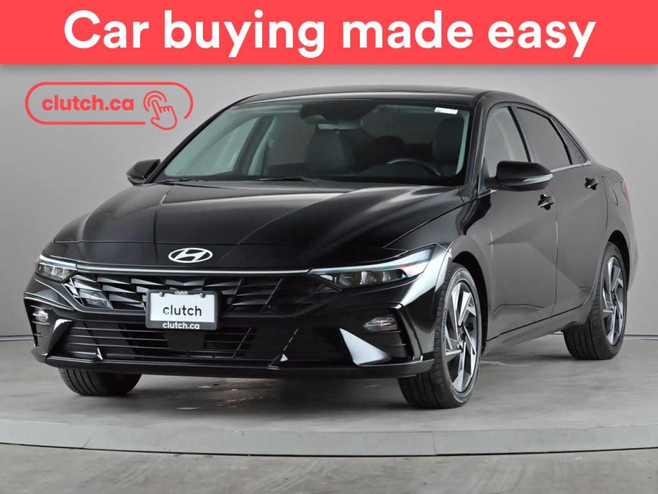 Used 2025 Hyundai Elantra Luxury w/ Apple CarPlay, Heated Front Seats, Rearview Cam for sale in Toronto, ON