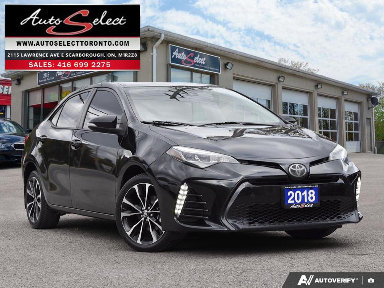2018 Toyota Corolla SE Sunroof - Backup Camera - Clean Carfax Photo0