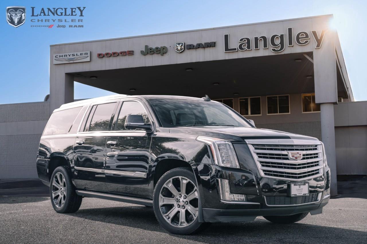 Used 2017 Cadillac Escalade ESV Platinum 1 OWNER  LOADED 7 PASS for sale in Surrey, BC