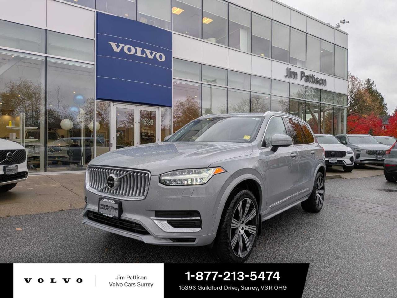 Used 2024 Volvo XC90 Recharge T8 eAWD Plus Bright Theme 7-Seater | NO ACCIDENTS! for sale in Surrey, BC