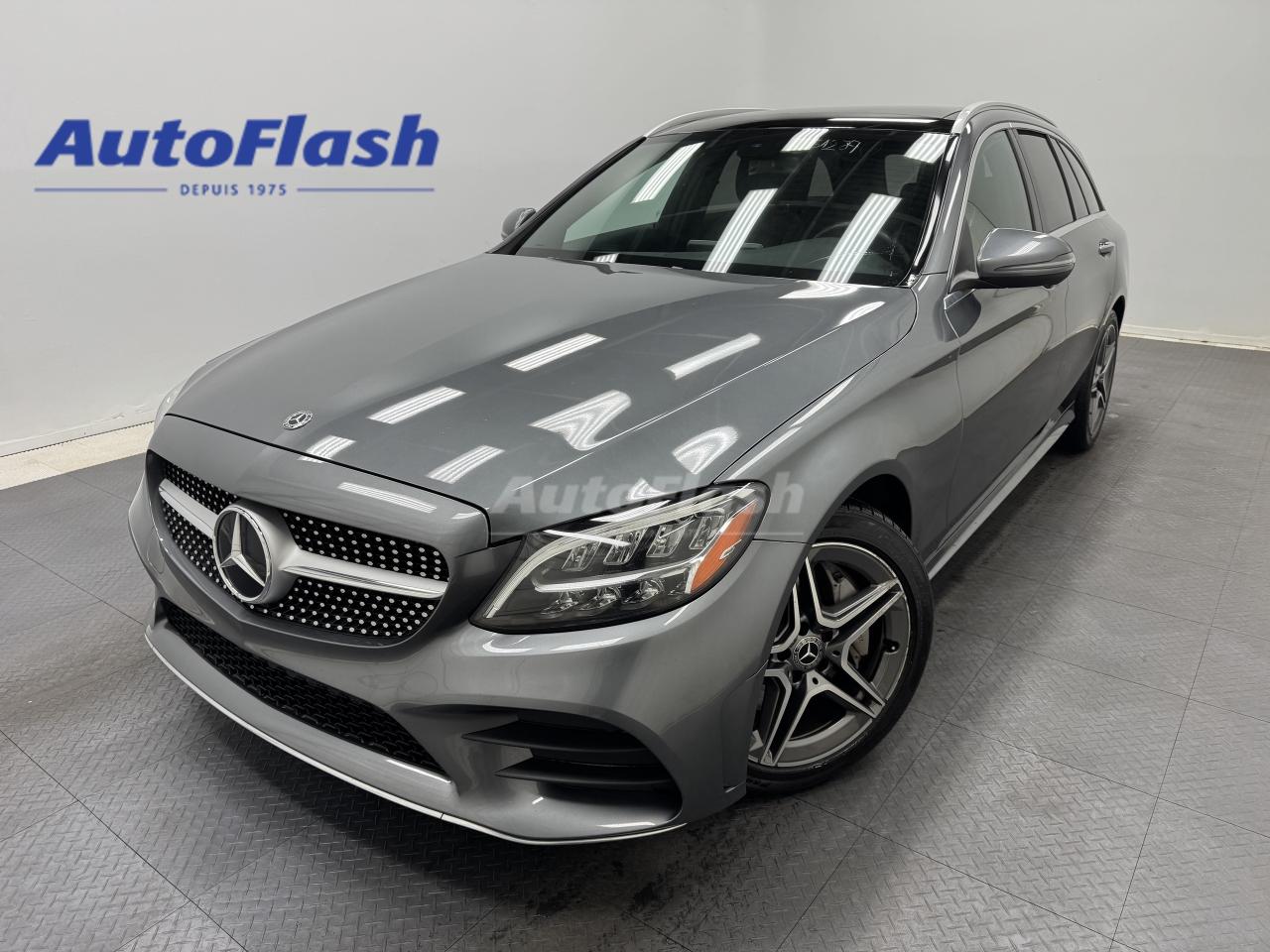 Used 2019 Mercedes-Benz C-Class AMG PREMIUM, 4MATIC, WAGON, TOIT PANO, PHARES LED for sale in Saint-Hubert, QC