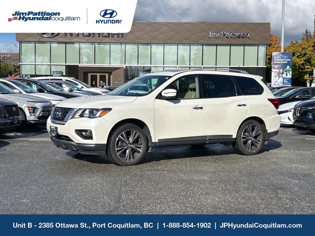 Used 2017 Nissan Pathfinder Platinum for sale in Port Coquitlam, BC