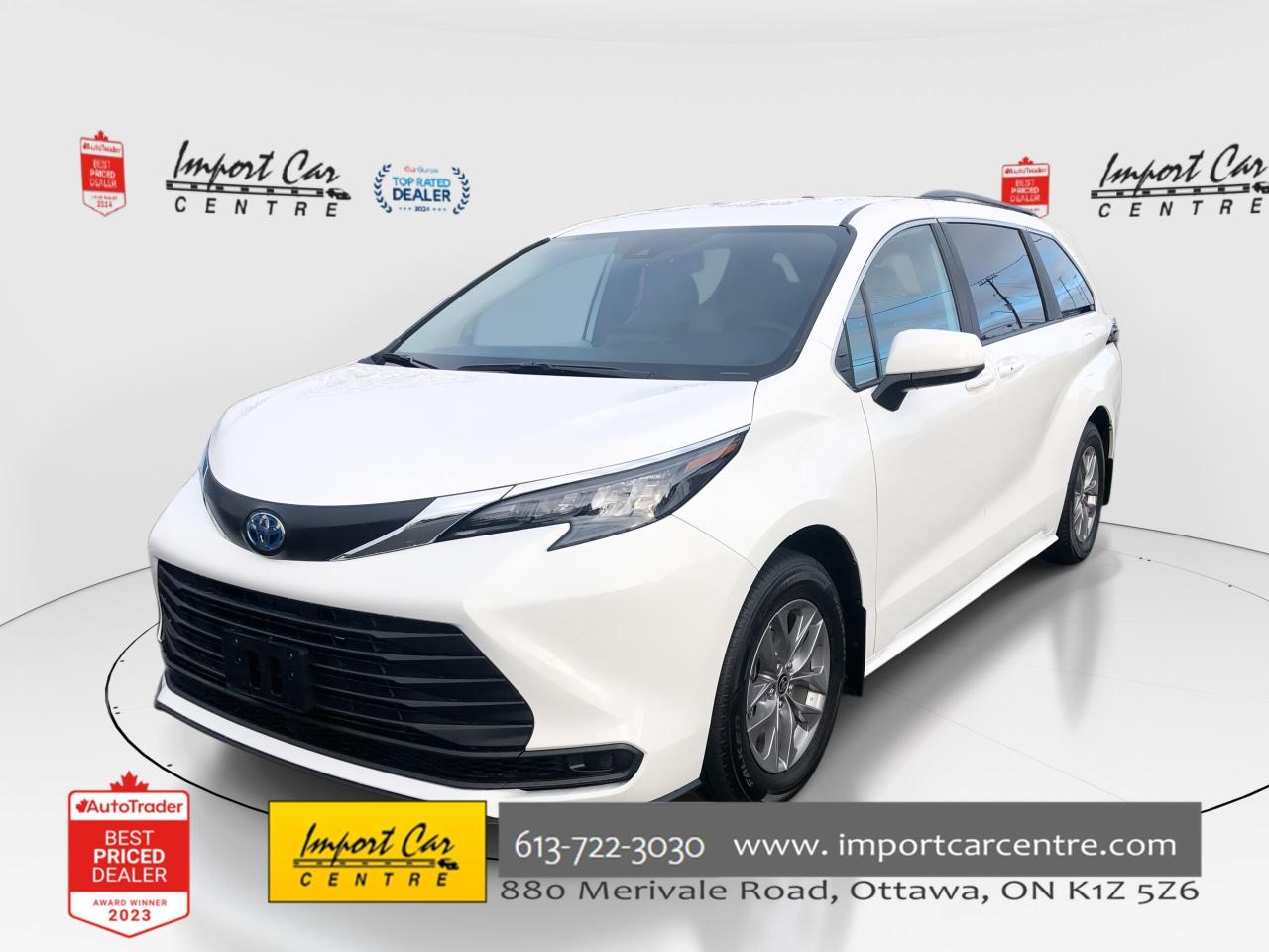 Used 2025 Toyota Sienna LE 8-Passenger HYBRID, LIKE NEW, AWD, 8 PASS., ONL for sale in Ottawa, ON