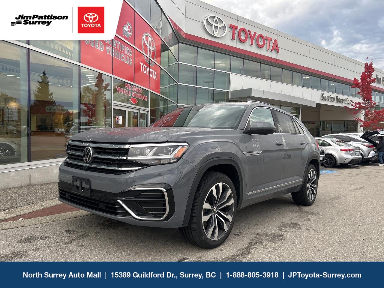 Used 2021 Volkswagen Atlas Cross Sport Execline 2.0T 8sp at w/Tip 4MOTION for sale in Surrey, BC