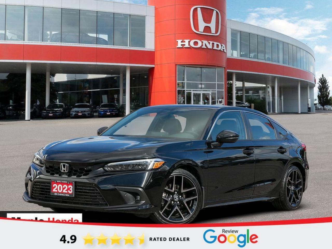 Used 2023 Honda Civic Hatchback Leather Seats| Heated Seats\ navigation| Auto Star for sale in Vaughan, ON