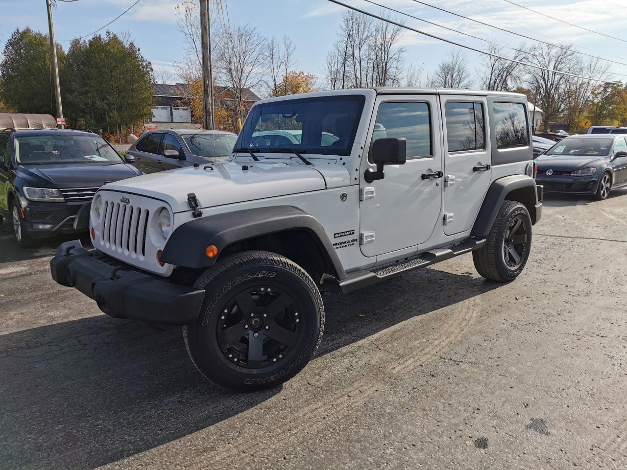 Used 2013 Jeep Wrangler UNLIMITED SPORT for sale in Madoc, ON