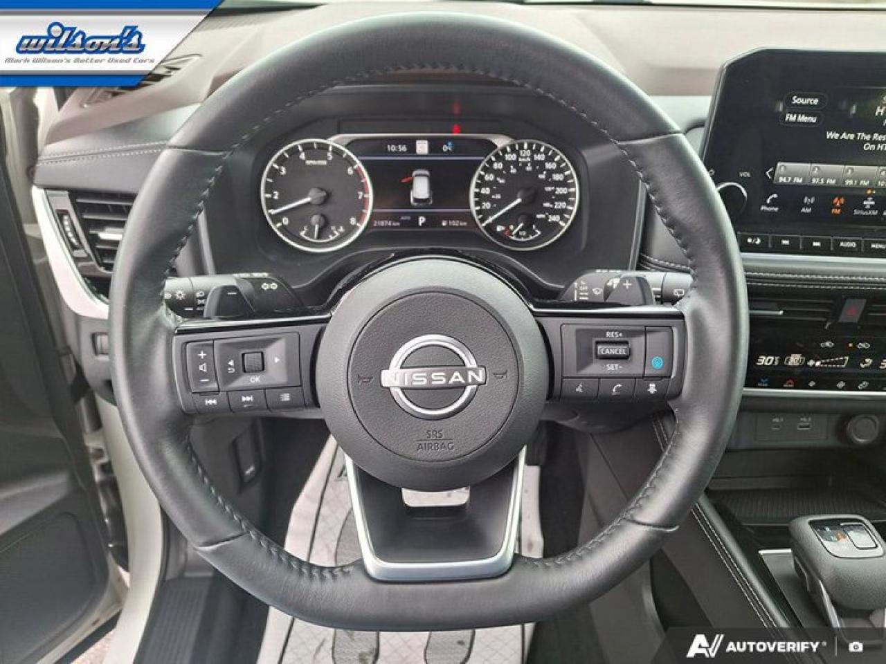 2023 Nissan Rogue SL AWD | Leather | Pano Roof | Nav | 360 Camera | Adaptive Cruise | Heated Wheel + Seats and More ! Photo